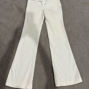 Banana Republic white flare jeans